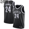 Dres Brooklyn Nets Cameron Thomas 24 Nike 2022-23 Icon Edition Crno Swingman - Dječji